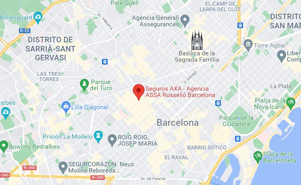 Oficinas AXA Barcelona carrer rossello